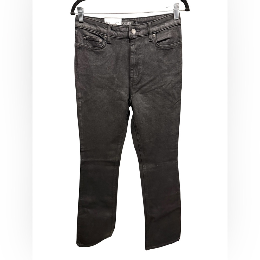 Ralph Lauren Women's Black Boot Cut Jeans